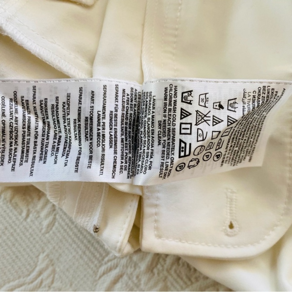 Guess by Marciano White High-Rise Trousers - Picture 5 of 11